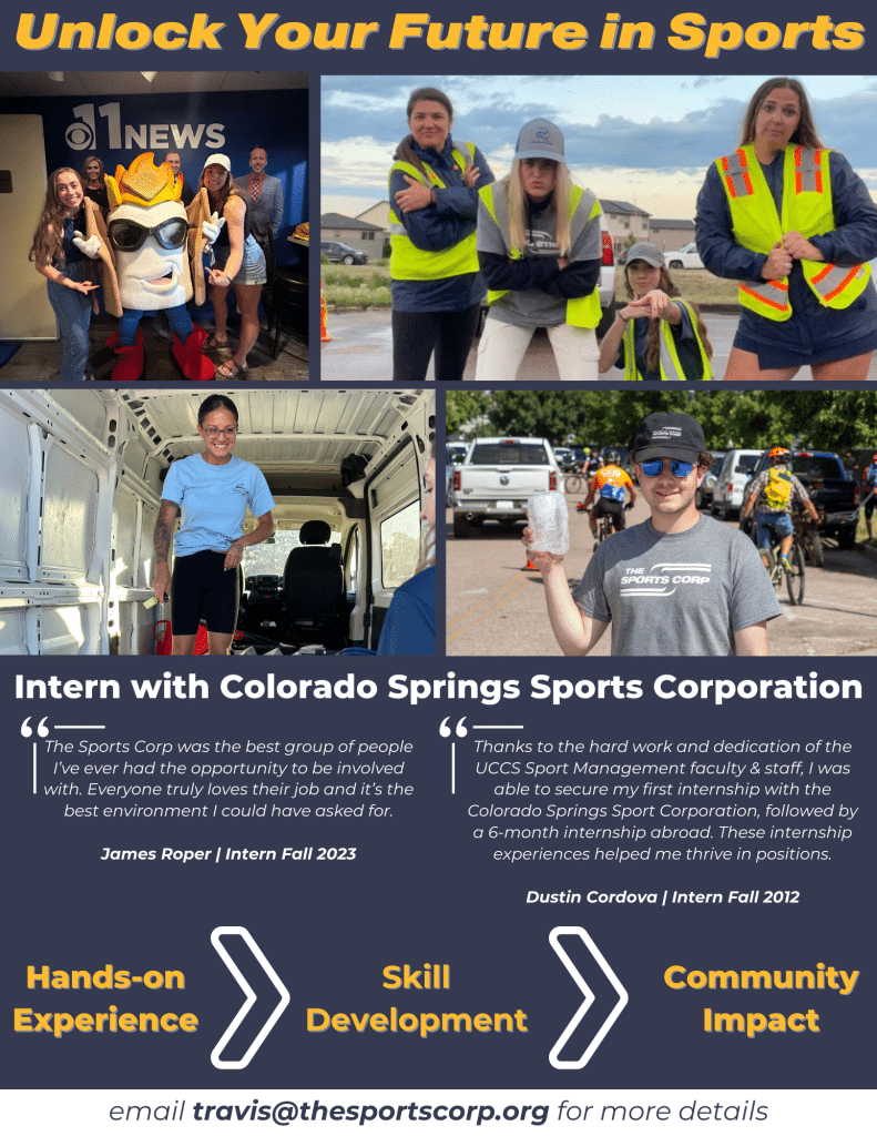 Internships - Colorado Springs Sports Corporation